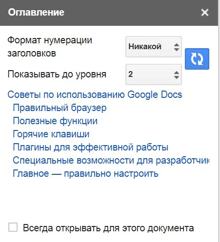 Все возможности Google Docs