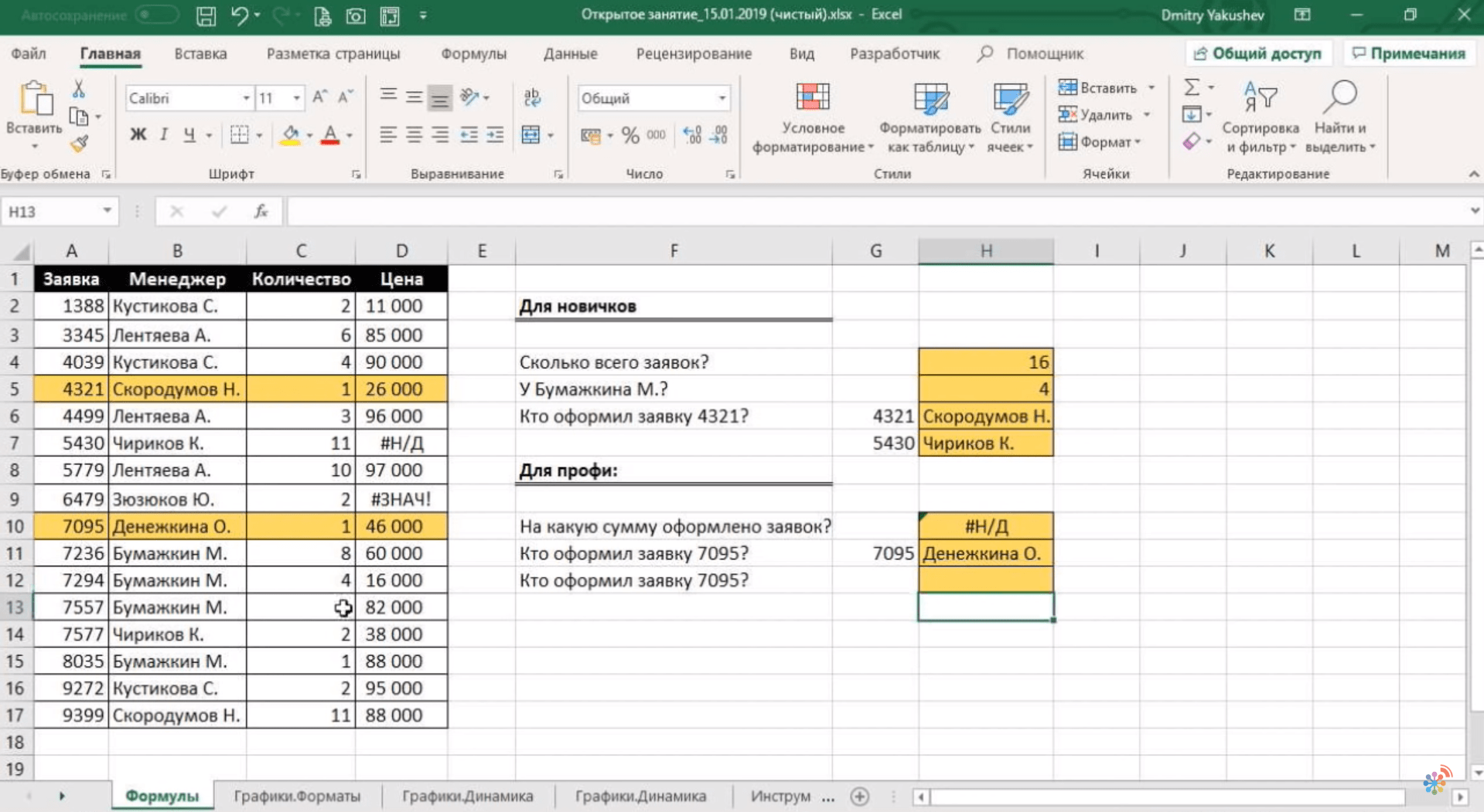 Возможности Excel для новичков, о которых не знают профи